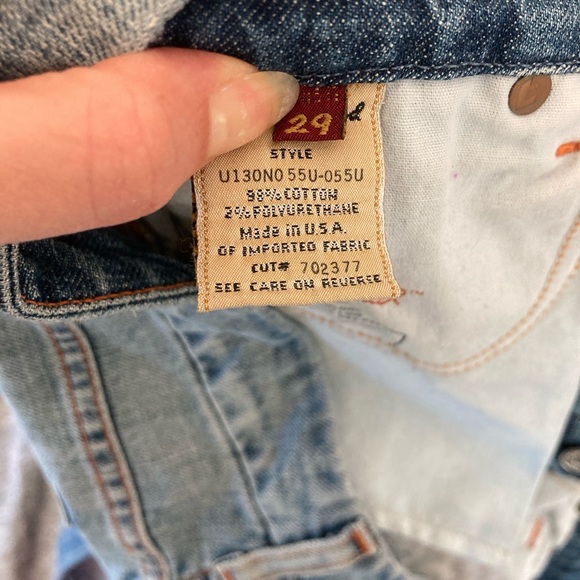 7 For All Mankind A Pocket Jeans 29 Boot Cut Light To Med Wash - Picture 4 of 4